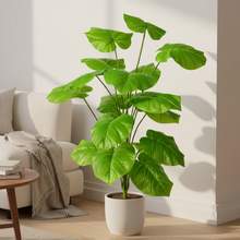 Artificial Plant 18 Leaves without Pot - Height 95 cm - Design -8