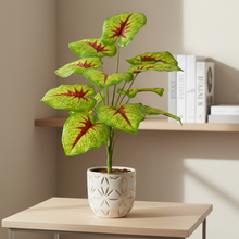 Artificial Plant 12 Leaves without Pot - Height 60 cm - Design -9
