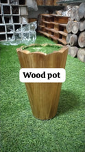 Big Wood pot  Size - 7 inch