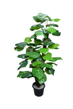 Artificial plant colored variegated croton leaves set of 3 plants  5 feet height