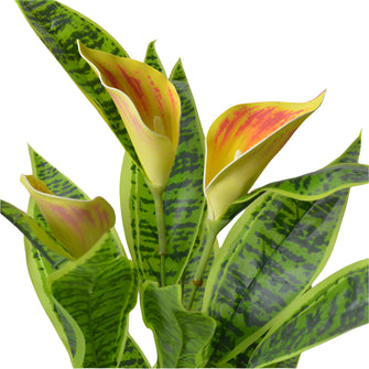 Artificial Real Touch Calla Lily plant (size 28inch)
