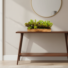 Artificial Plant Bunch in Wood Planter