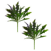 fancymart Artificial plant spring feather grass bunch set of 2 without pot