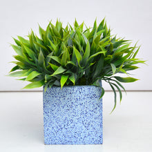 fancymart Artificial Bamboo Leaves Plant in Designer Pot (Height 20 cm)