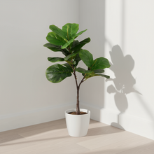 Artificial 2 forks 19 leaves small tree