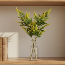 Artificial fern leaves bunch without pot (Height 52 x width 20 cm)