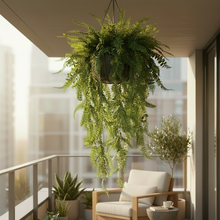 Artificial Autumn fern hanging (Height : 7 Feets)