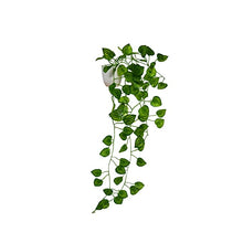 fancymart Artificial Vine Plants Falling with Small Size Pot - Natural Touch & Feel Home Décor - Perfect for Home and Office Decoration