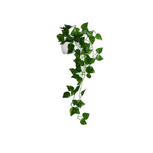 fancymart Artificial Vine Plants Falling with Small Size Pot - Natural Touch & Feel Home Décor - Perfect for Home and Office Decoration