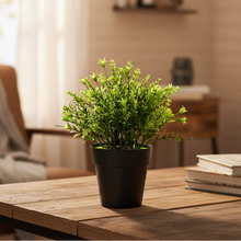 Artificial Wild Leaves in Pot (Height : 25 x Width : 20 cm)