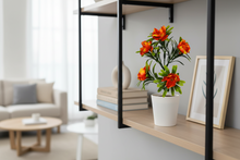 Artificial Blossom Leafy Flower Bunch (Height : 28 x Width : 12 cm)