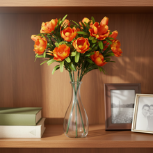 Artificial Blossom Leafy Flower Bunch (Height : 28 x Width : 12 cm)