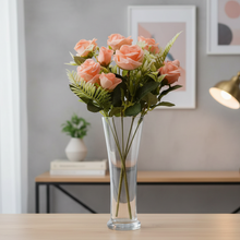 New Rose Bunch without pot (Height : 30 x Width : 20 cm)