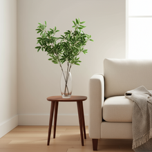 Artificial Lucky Bean Leaves Stick without Pot (Height : 90 x Width : 30 cm)