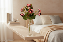 Artificial Peony Flower Bunch 9 Heads (Height : 30 x Width : 20 cm)
