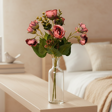 Artificial Peony Flower Bunch 9 Heads (Height : 30 x Width : 20 cm)