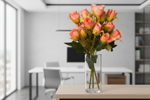 Artificial Tulip Flower Bunch - 15 Heads (Height: 30 x Width : 20 cm)