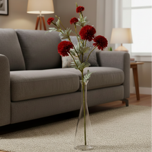 Artificial Flower Stick Dahila without Pot (Single Stick)