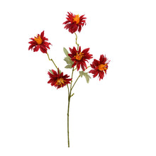 Artificial Flower Stick Annual Aster ( Height : 53cm / Width : 18cm) (Single Stick)