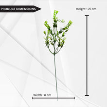 Artificial Leaves Stick Without pot (Height : 25 / Width : 8 Cm) (Single Stick)