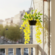 Artificial Wisteria in Boat Hanging Pot (Height : 60 cm)