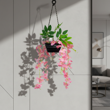 Artificial Wisteria in Boat Hanging Pot (Height : 60 cm)