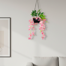 Artificial Wisteria in Boat Hanging Pot (Height : 60 cm)