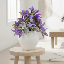 Artificial Plant Leaves in Apple Pot (Height 20 cm)