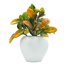 Artificial Plant Leaves in Apple Pot (Height 20 cm)