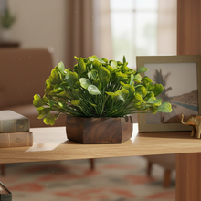 Artificial Waterplant Mix-Green in Hexagon Pot