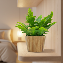 Artficial Plant Arrangement in Wood Pot