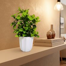 Artificial Plant Leaves in Pot Perfect Potted Decoration for Home Living Room & Office Spaces Height - 30cm