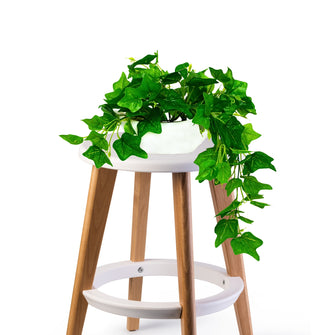 Elegant Artificial Plant Falling Leaves with Pot for Home & Office Decor ? Versatile Potted Plant for Tabletop, Shelves, or Hanging Display