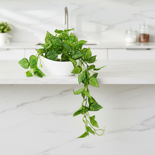 Elegant Artificial Plant Falling Leaves with Pot for Home & Office Decor ? Versatile Potted Plant for Tabletop, Shelves, or Hanging Display