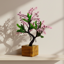 Elegant Artificial Bonsai Tree in Wood Pot ? Perfect Mini Tree for Home & Office D‚cor, Ideal for Tabletops, Shelves, and Study Desks