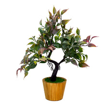 Elegant Artificial Bonsai Tree in Wood Pot ? Perfect Mini Tree for Home & Office D‚cor, Ideal for Tabletops, Shelves, and Study Desks