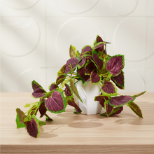 Artificial Real Touch Falling Leaves in Pot - Height 22 cm