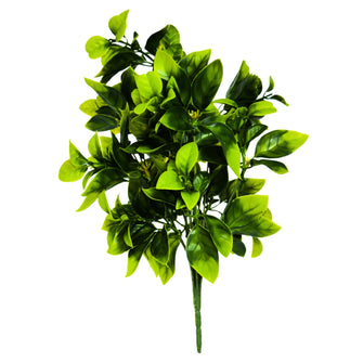 Artificial Leaves Citrus Green Bunch - Height 30 cm