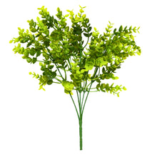 Artificial Hackleberry Leaves Green Bunch - Height 30 cm