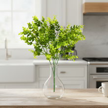 Artificial Hackleberry Leaves Green Bunch - Height 30 cm