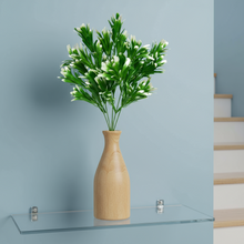 Artificial Plant Euphorbia Leaves White Bunch - Height 30 cm