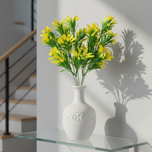 Artificial Plant Euphorbia Leaves Yellow Bunch - Height 30 cm