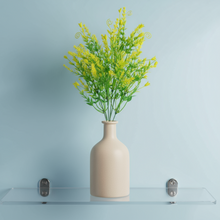 Artificial Bell Grass Yellow Bunch - Height 30 cm