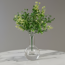 Artificial Shrub Grass White Bunch - Height 30 cm