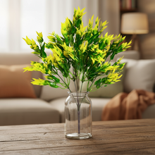 Artificial Tulsi Yellow Bunch - Height 30 cm