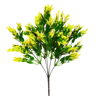 Artificial Tulsi Yellow Bunch - Height 30 cm