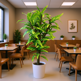 Artificial Green Tree plant 6 feet Height (without pot)