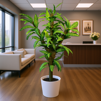 Artificial Green Tree plant 6 feet Height (without pot)