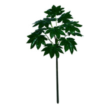 Artificial Papaya Leaves plant 12 branches Height 100 CM
