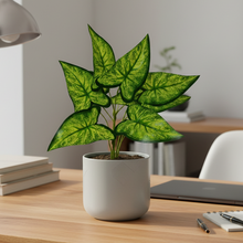 Artificial Leaves Plant 9 branches without Pot - Height 30 cm - Design-2